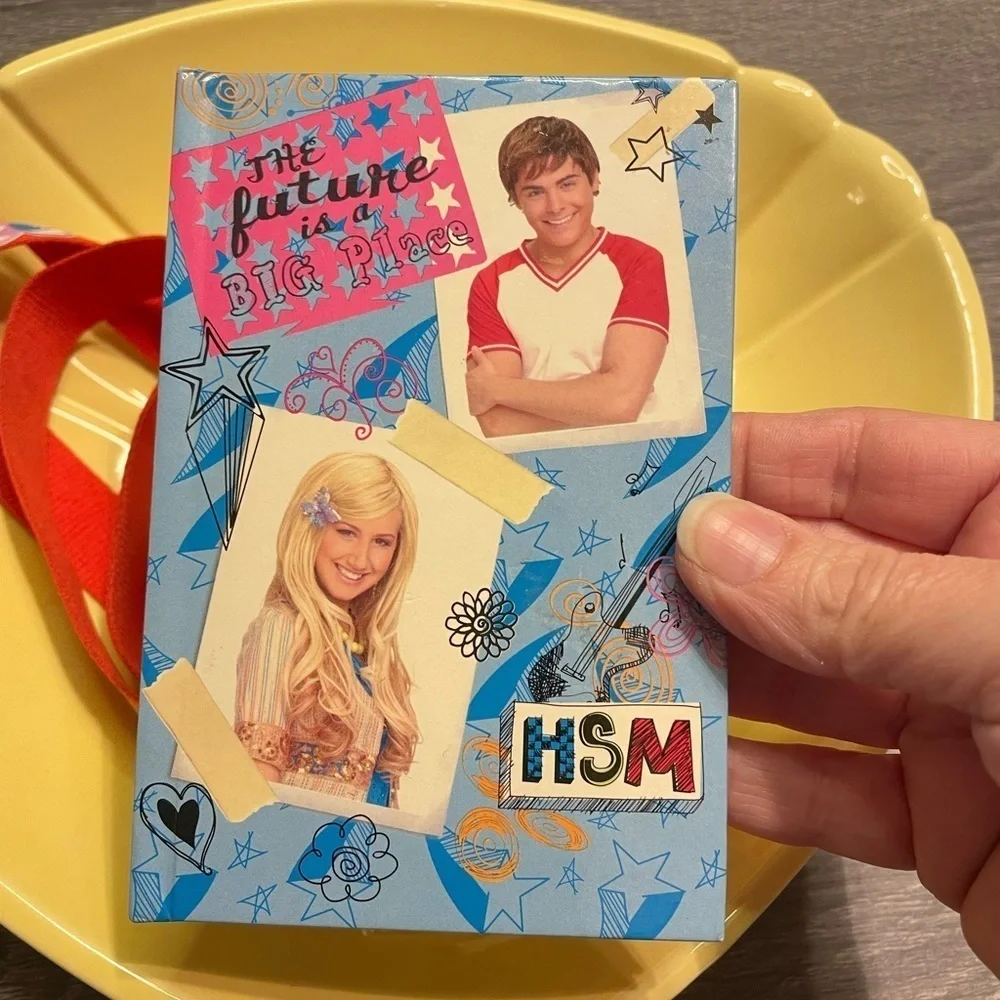 Disney High School Musical Efron Hudgens Address Book & Lanyard Set Vintage